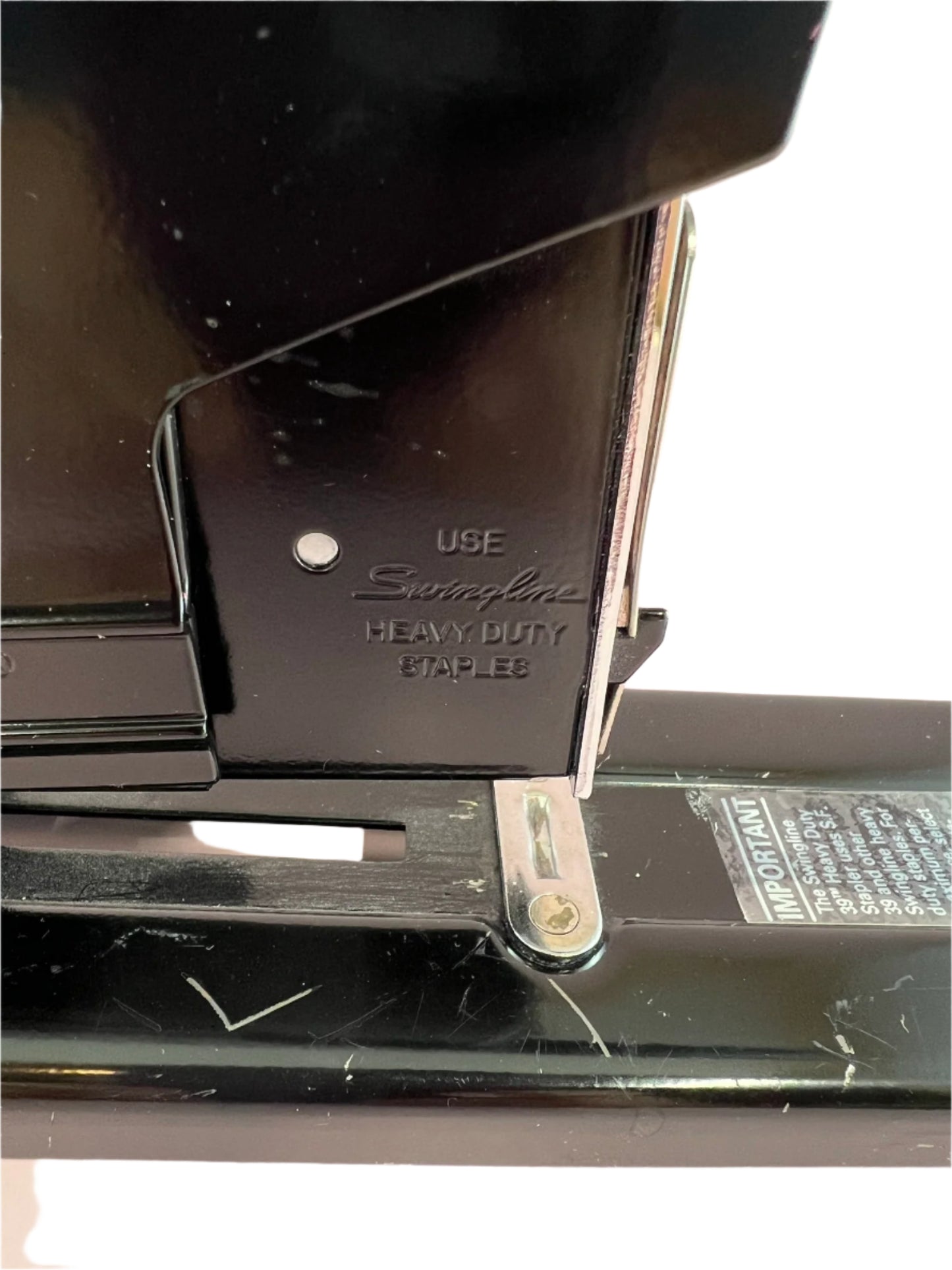 Swingline Stapler Model 39 Black 100 Sheet Large Industrial Heavy Duty