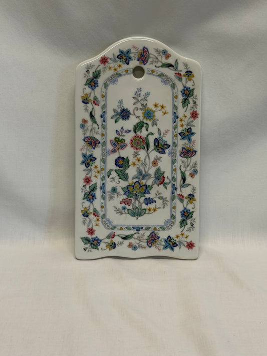 Andrea by Sadek Garden of India Cheese Board Made in Japan Porcelain