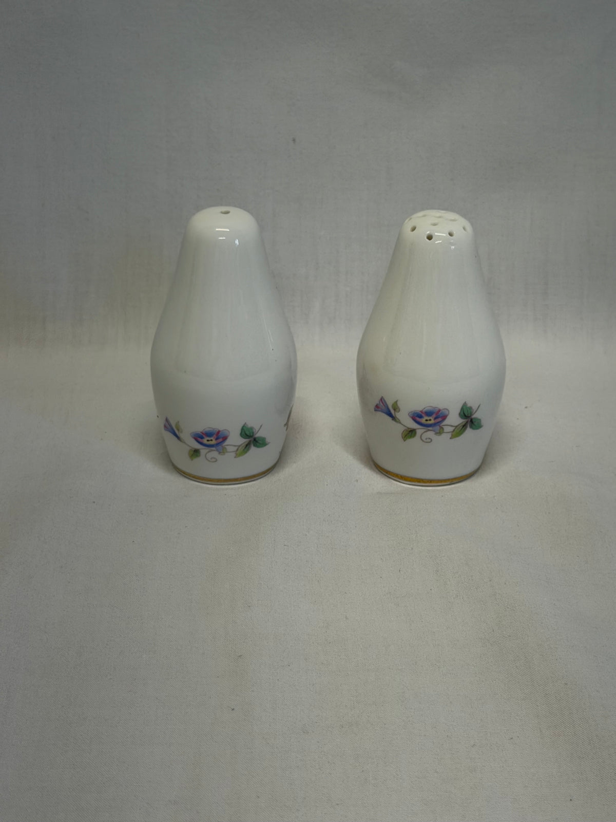Coalport Junetime Salt & Pepper Shakers Made in England Vintage
