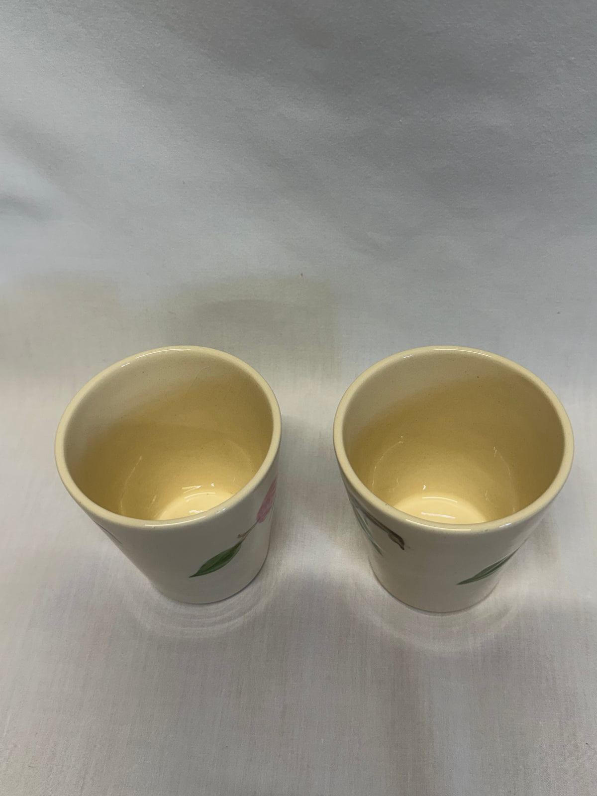 Desert Rose by Franciscan Tumbler Juice Cups Vintage X7 Set of 2