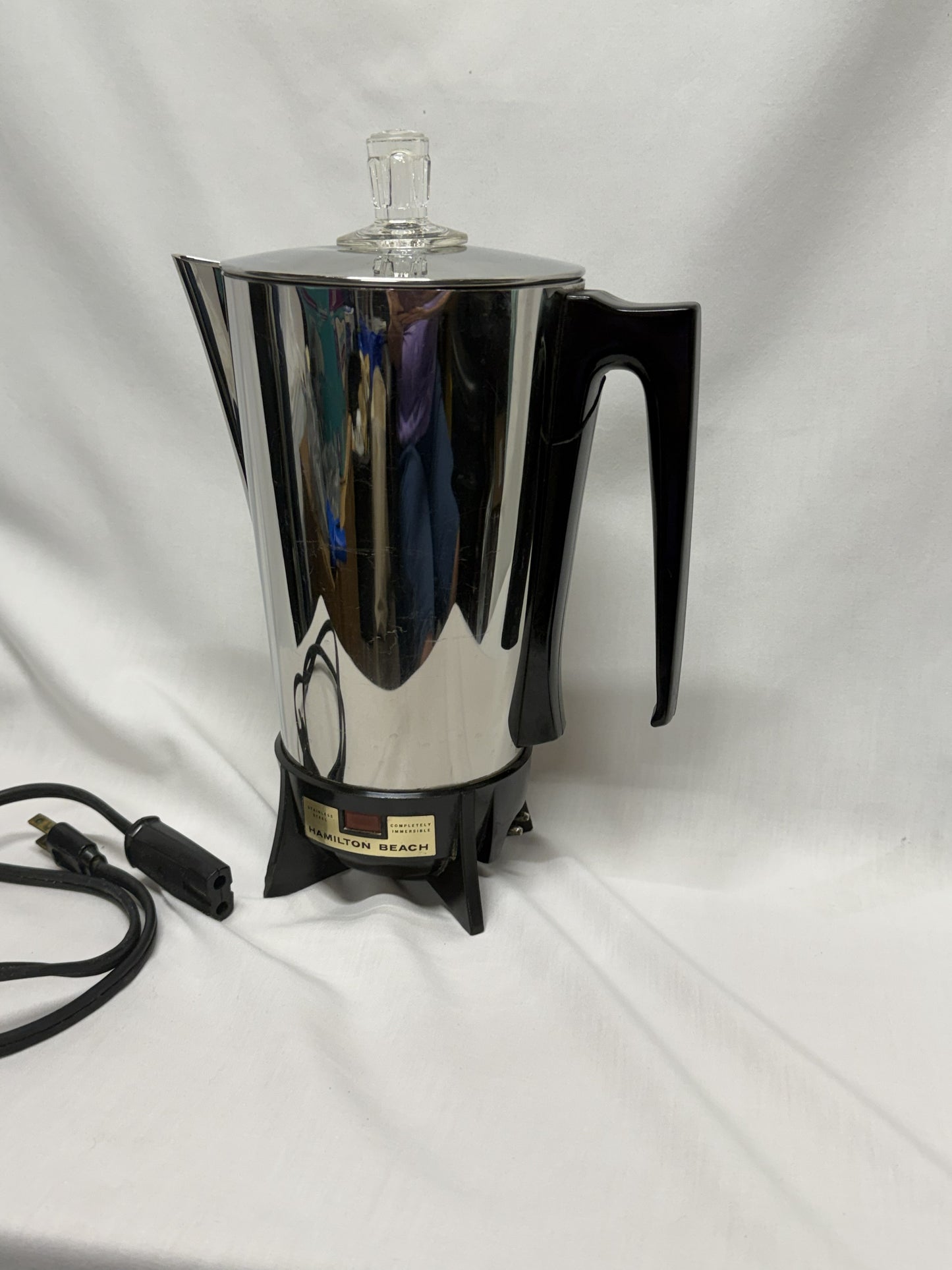 Hamilton Beach Percolator Model 15 CM Vintage Tested & Works