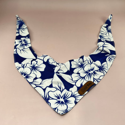 Deer BAO Dog Bandanas 4 pack Hand Painted Flowers 18x18x30