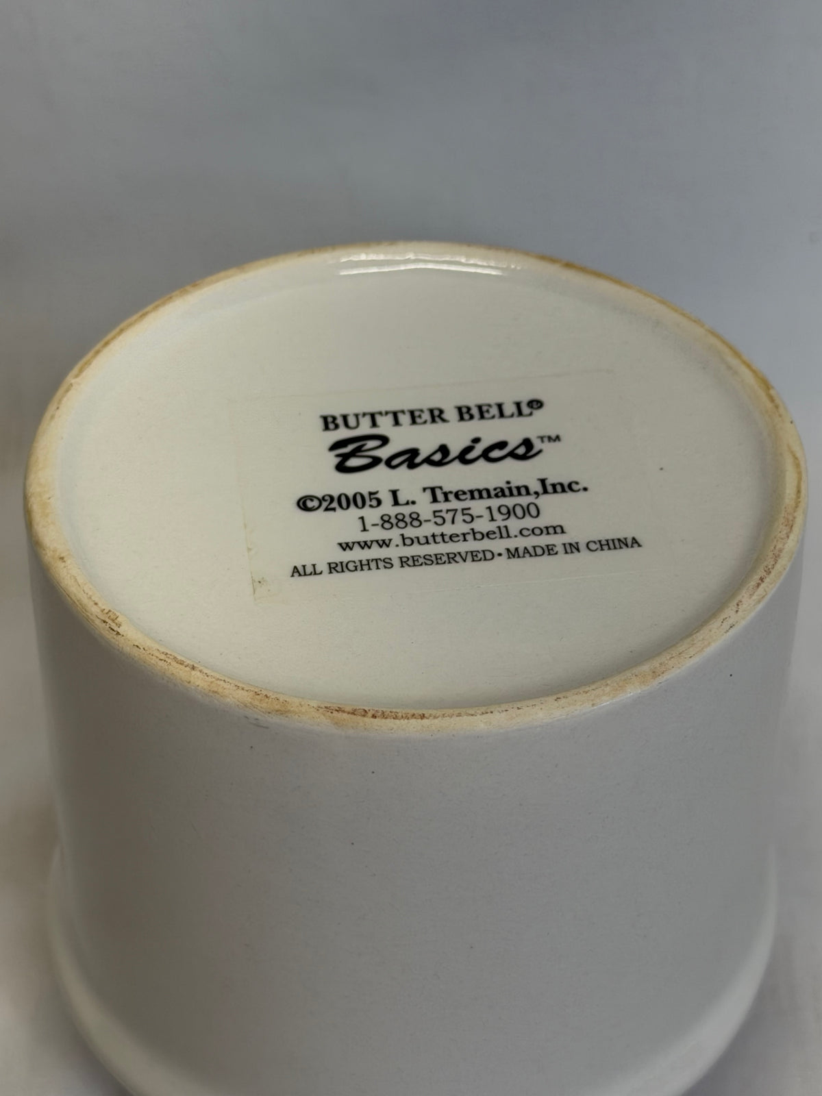 2005 Butter Bell Basics Butter Crock Keeper by L. Tremain Inc.