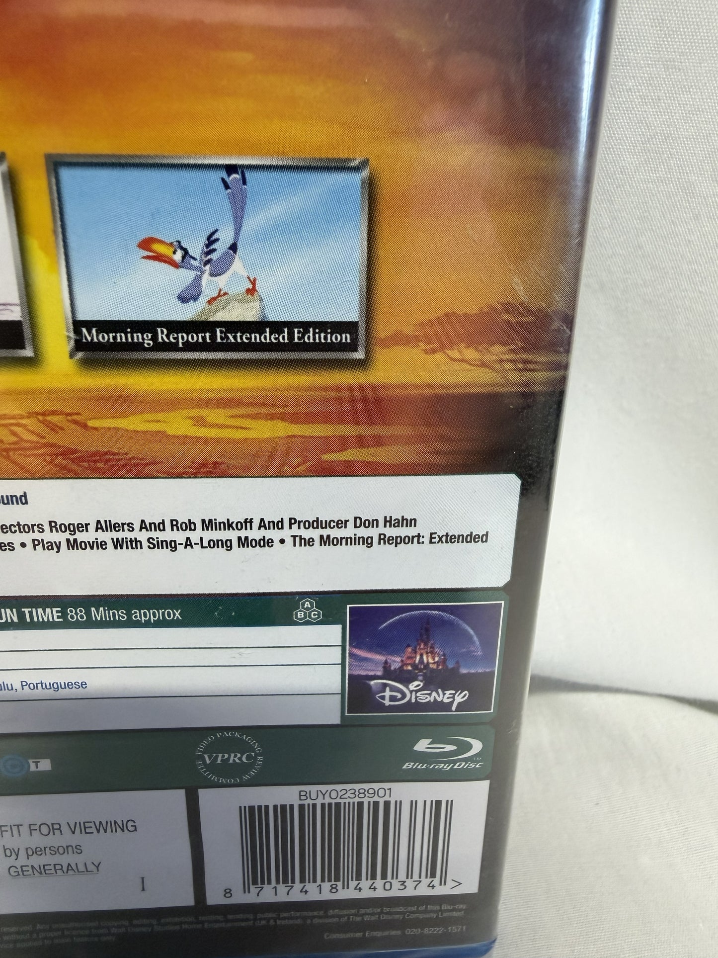 The Lion King Blu-ray DVD Disney Classics 32