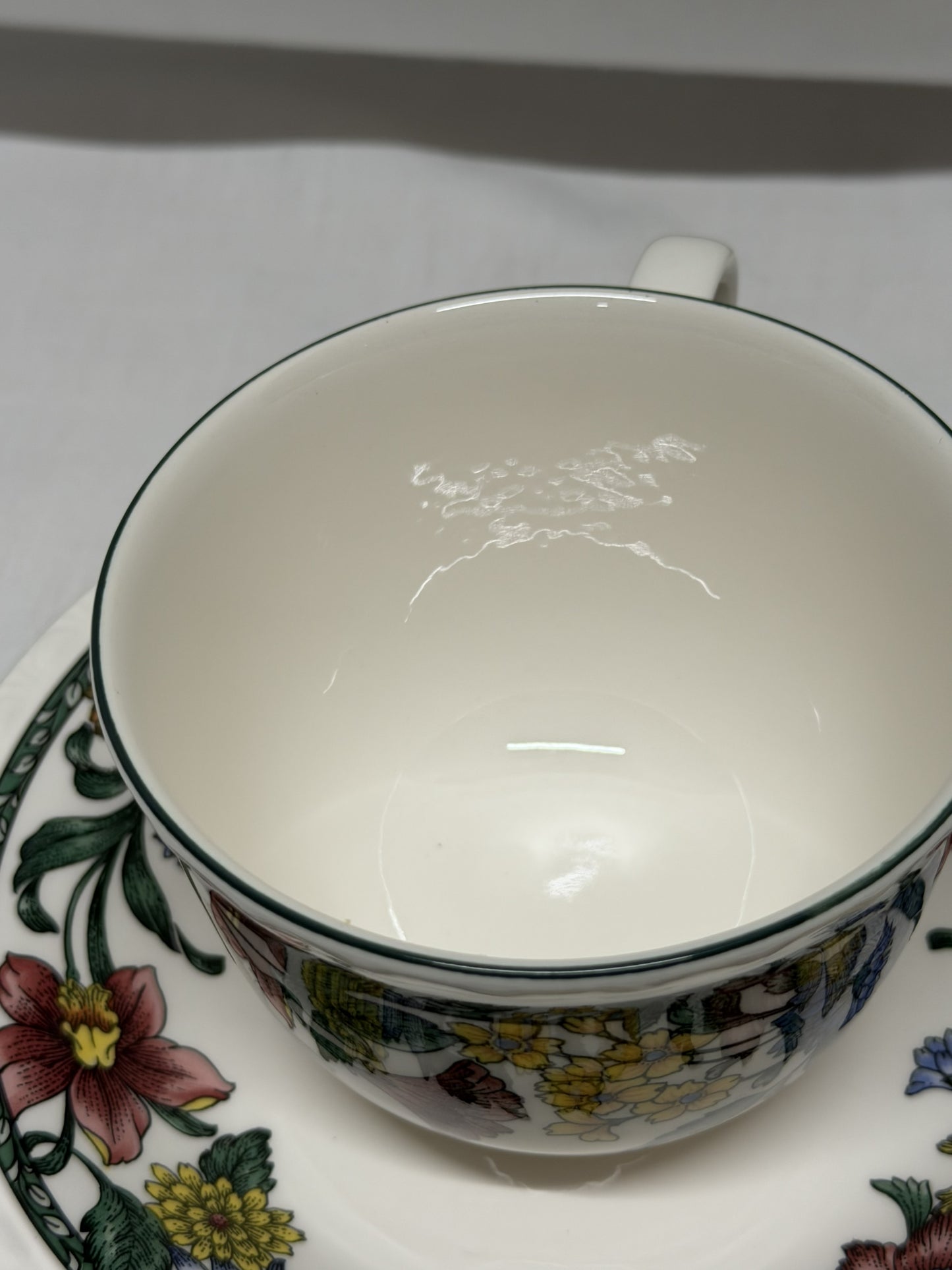 Nikko Tableware Caribe Cup & Saucer Japan Oven Microwave & Dishwasher Safe