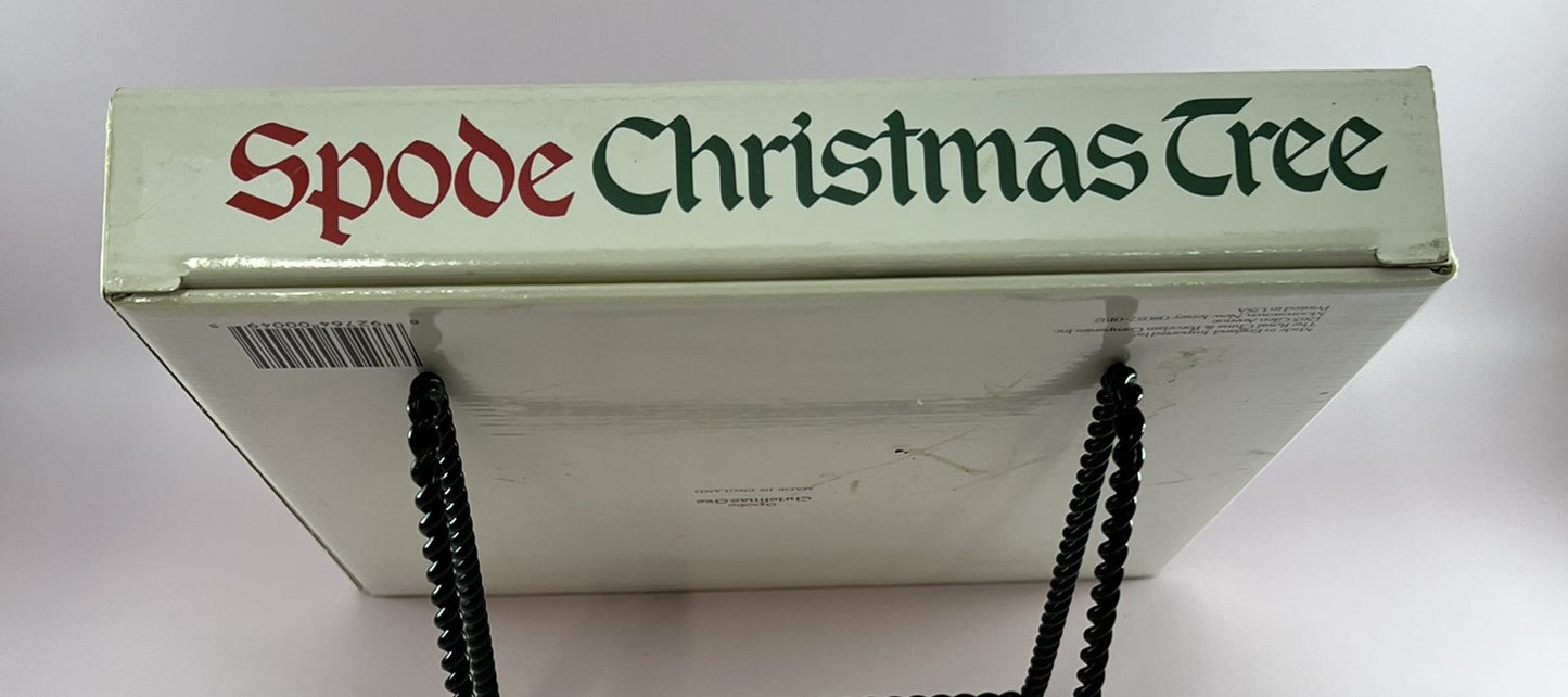 Spode Christmas Tree Annual Collector Plate w/Box 1995