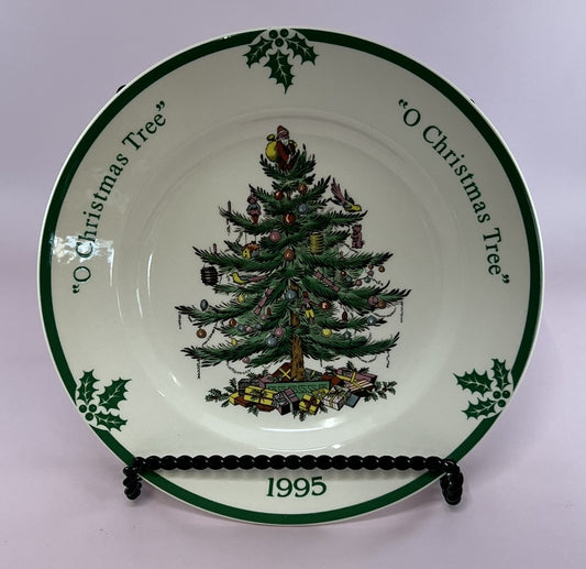 Spode Christmas Tree Annual Collector Plate w/Box 1995