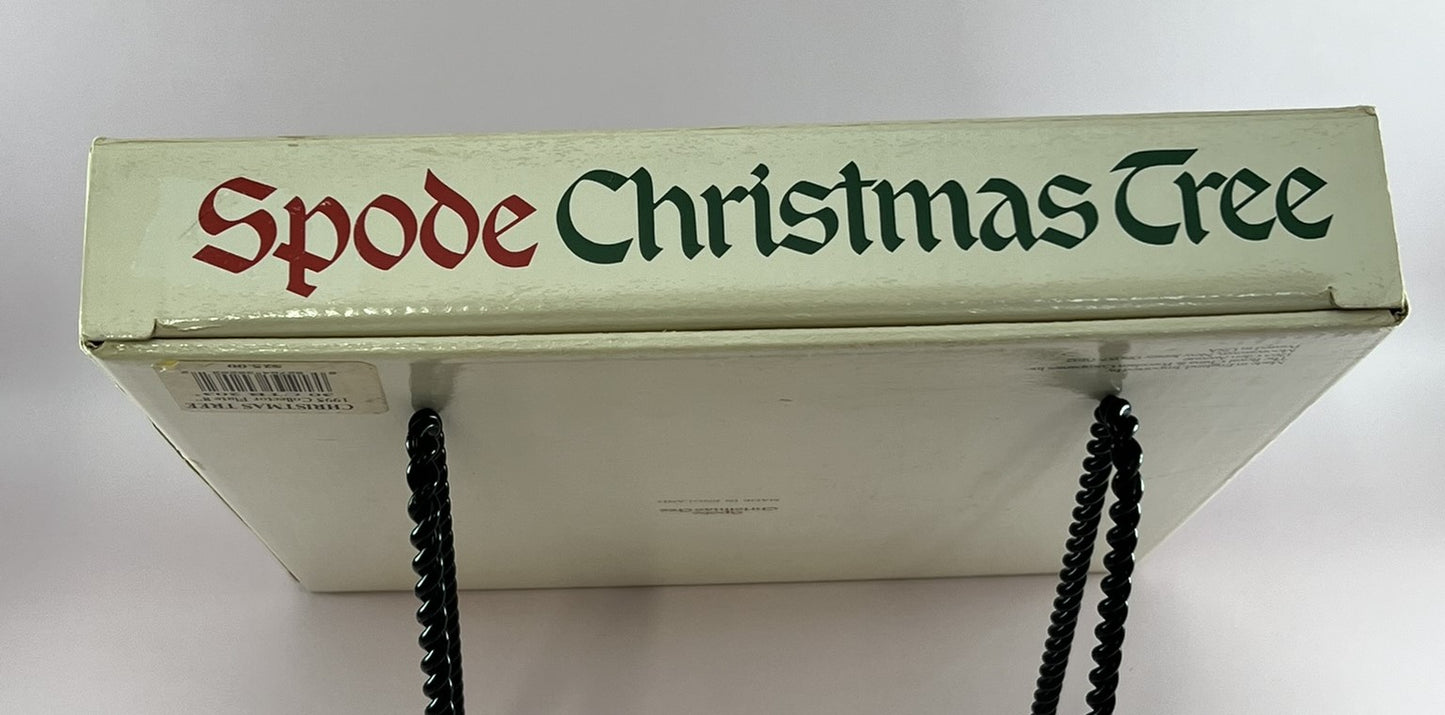 Spode Christmas Tree Collector Plate w/Box 1996