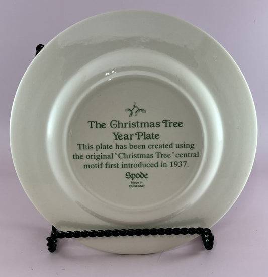 2000 Spode Christmas Tree Collector Plate w/Box