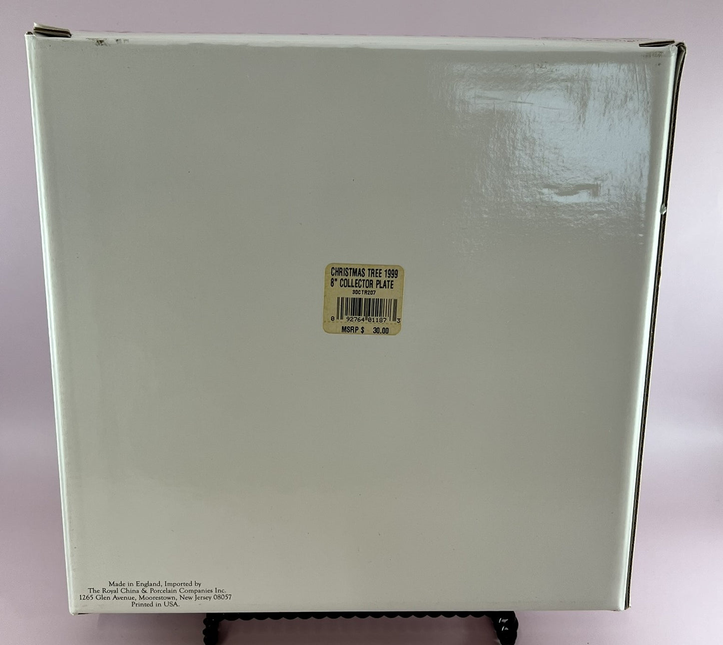 2000 Spode Christmas Tree Collector Plate w/Box
