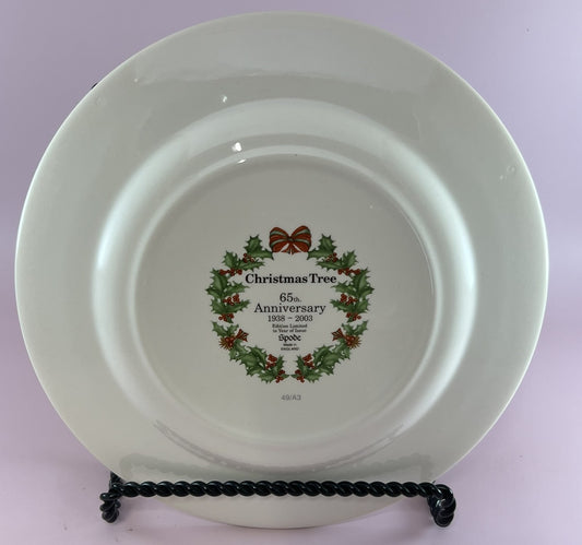 2003 Spode Christmas Tree Collector Plate w/Box