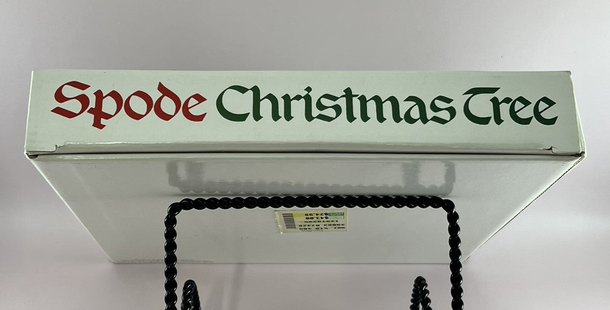 2003 Spode Christmas Tree Collector Plate w/Box