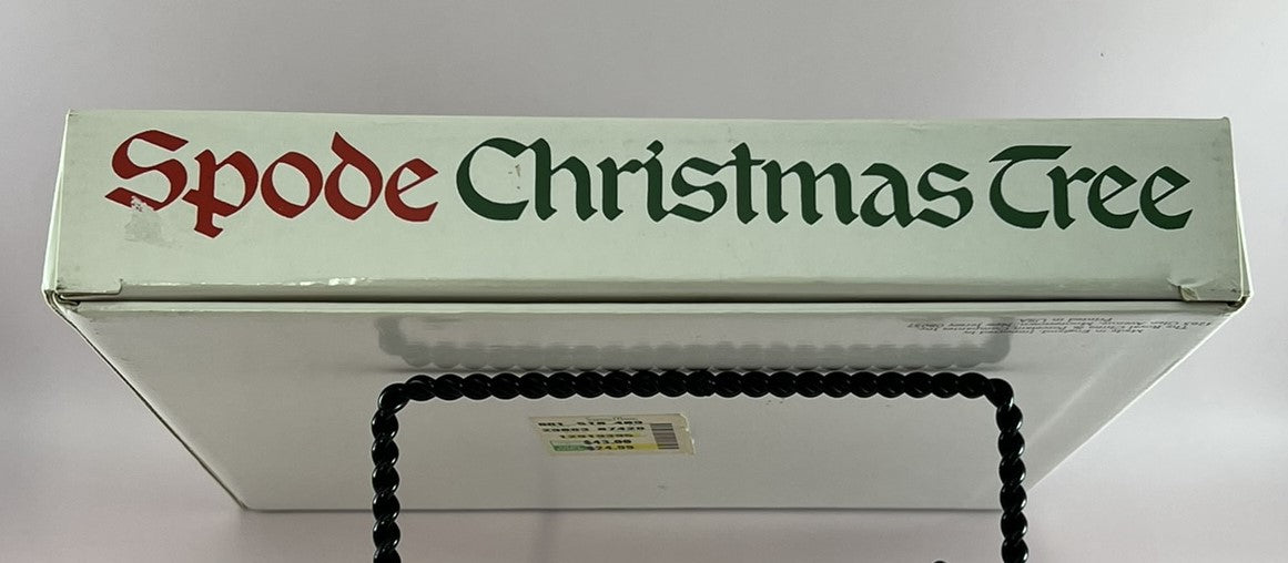 2003 Spode Christmas Tree Collector Plate w/Box