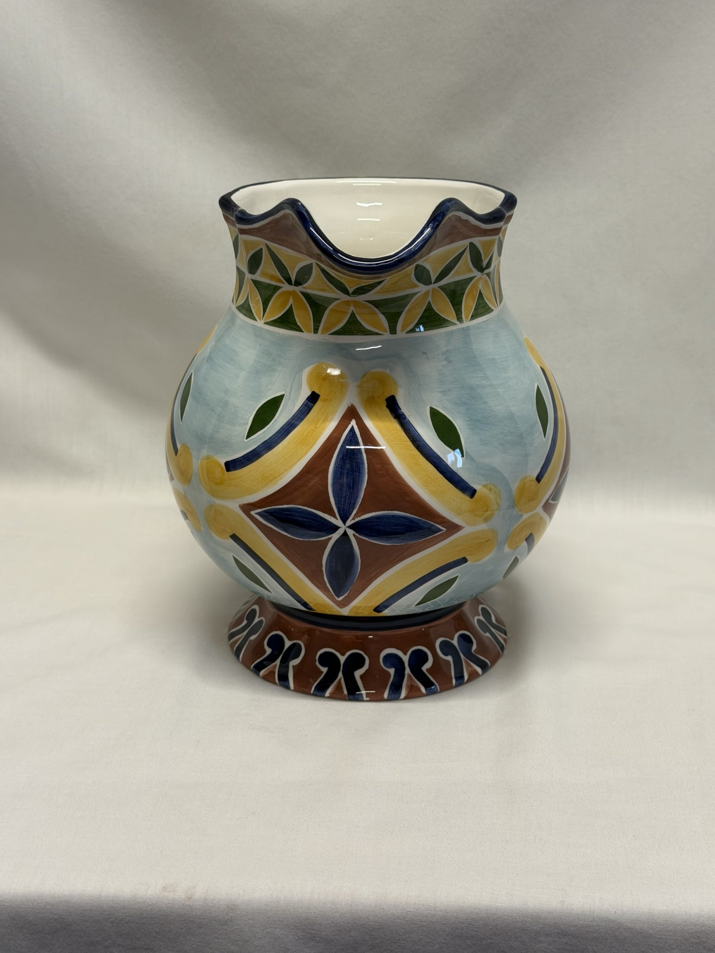 The Cellar Pitcher Tea Water Juice Southwestern Vintage