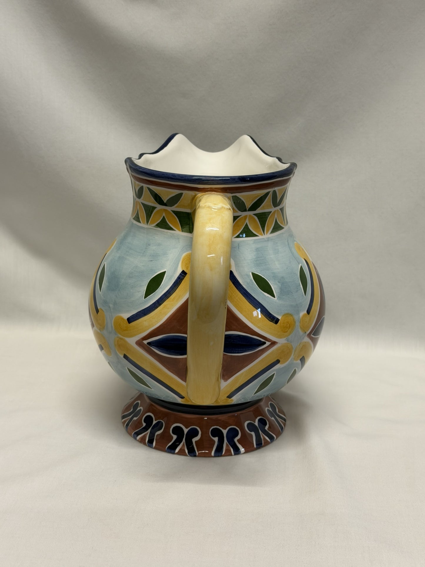 The Cellar Pitcher Tea Water Juice Southwestern Vintage