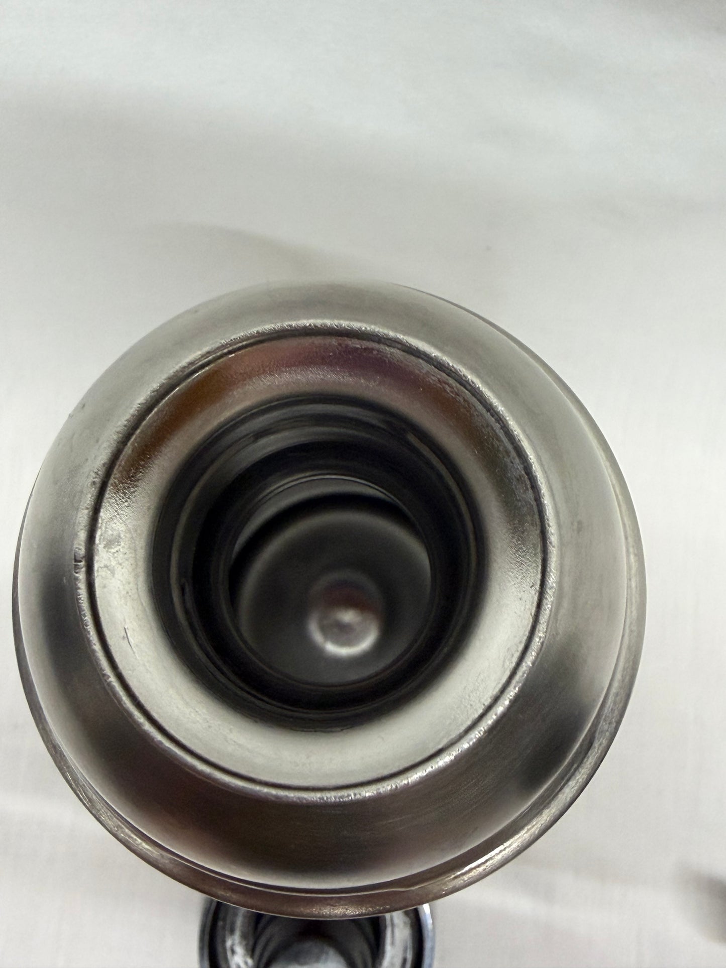 Thermos Stainless Steel Vacuum Bottle #2264S Stopper #764 Pint Vintage
