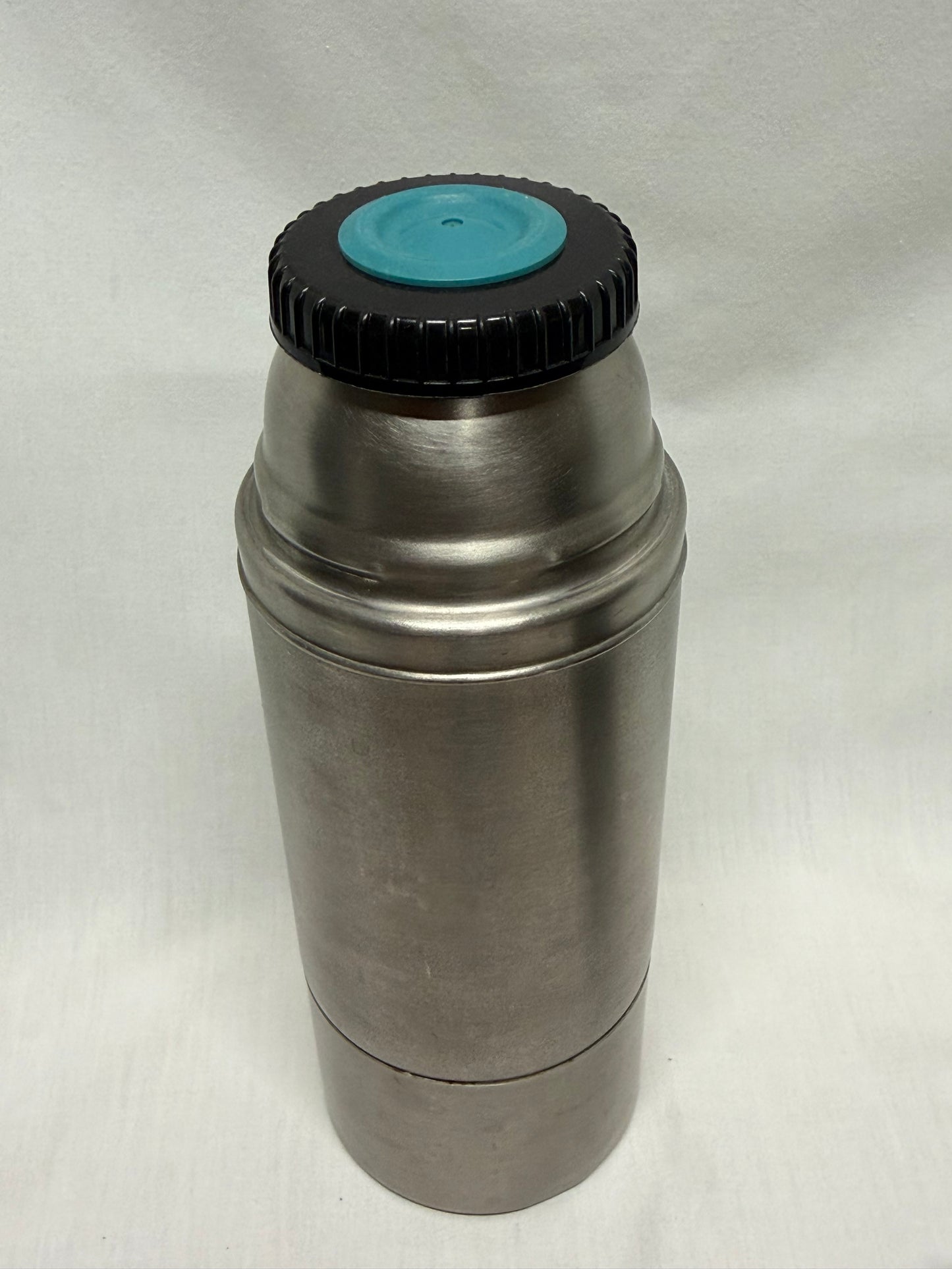 Thermos Stainless Steel Vacuum Bottle #2264S Stopper #764 Pint Vintage