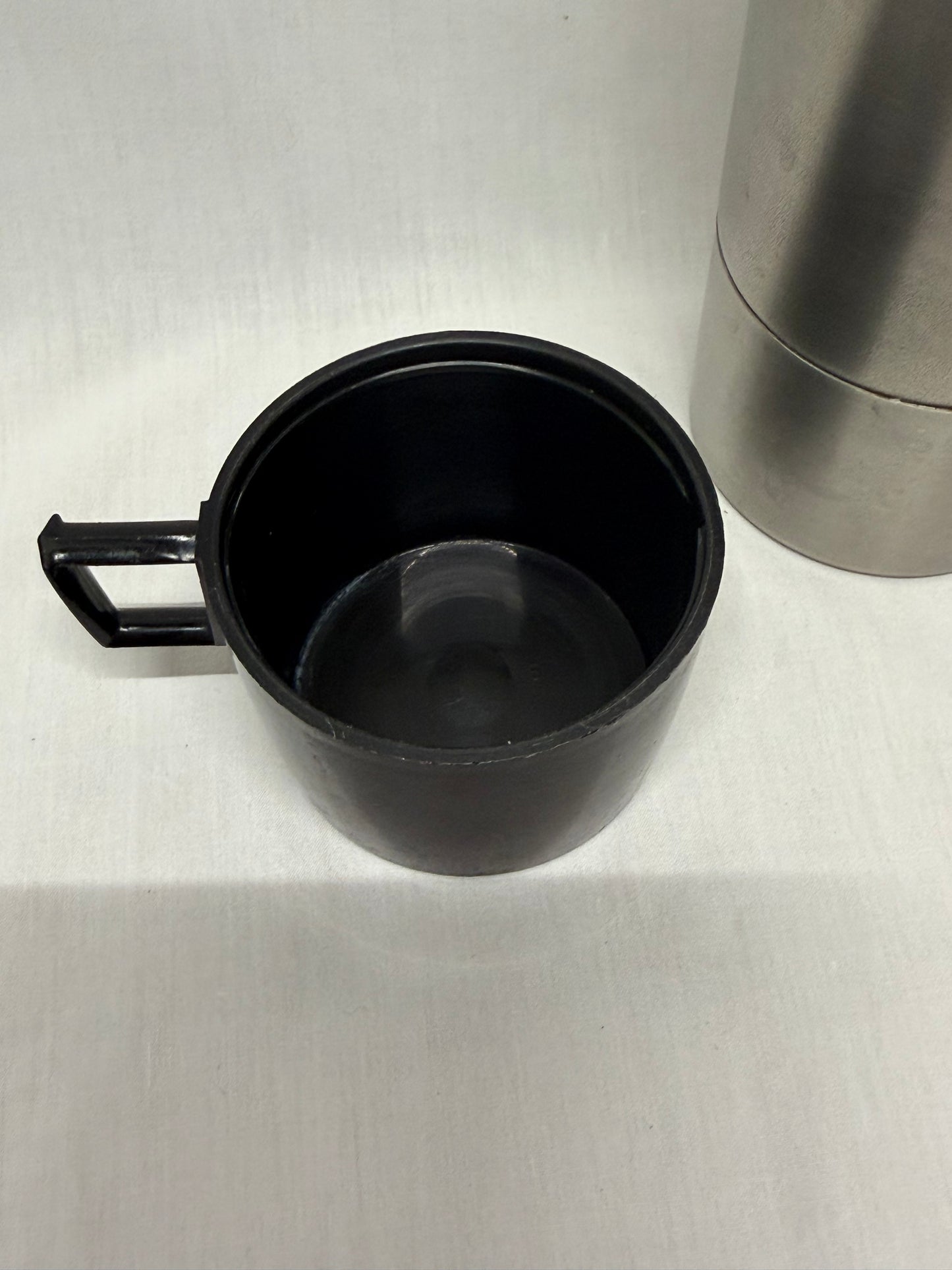 Thermos Stainless Steel Vacuum Bottle #2264S Stopper #764 Pint Vintage
